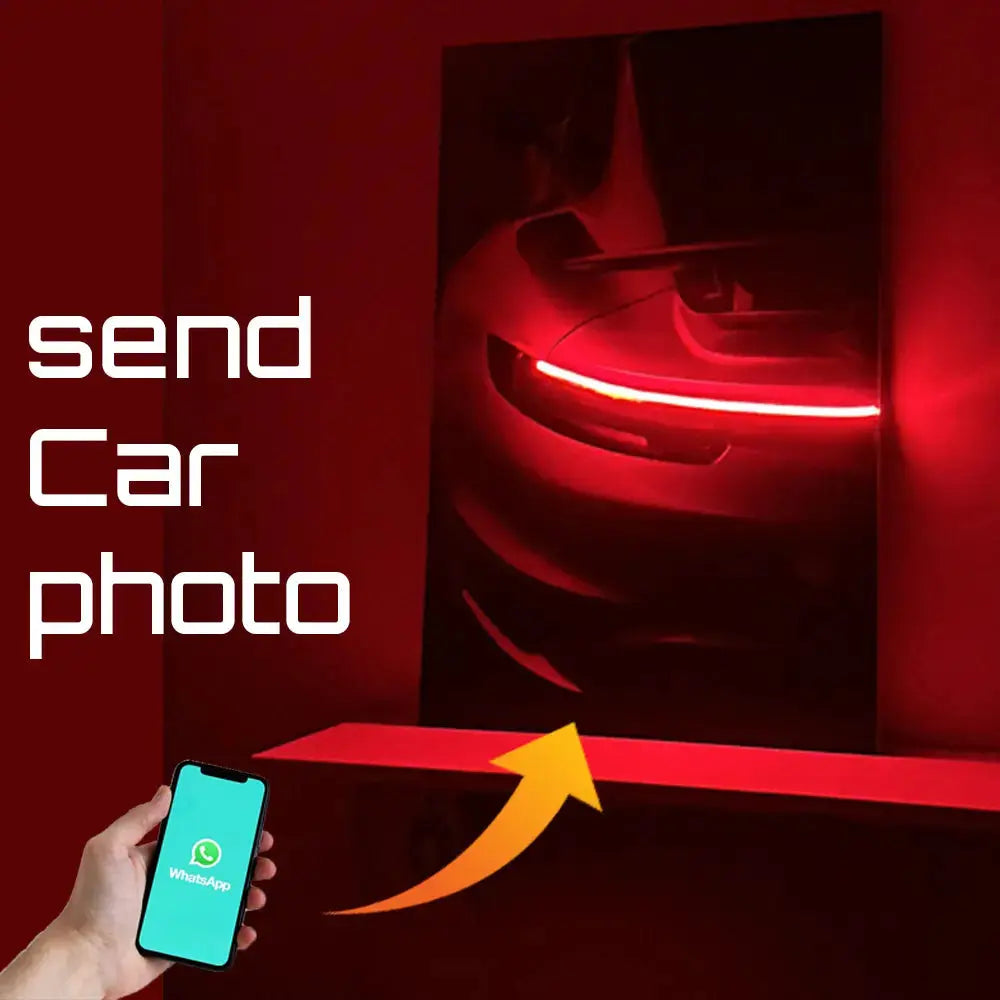 Custom Car NEON Poster