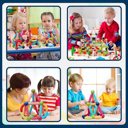 Brainy Kids Magnetic Building Blocks