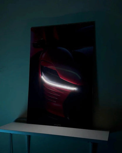 Ferrari Daytona NEON Poster (white LED) - Essentials Series