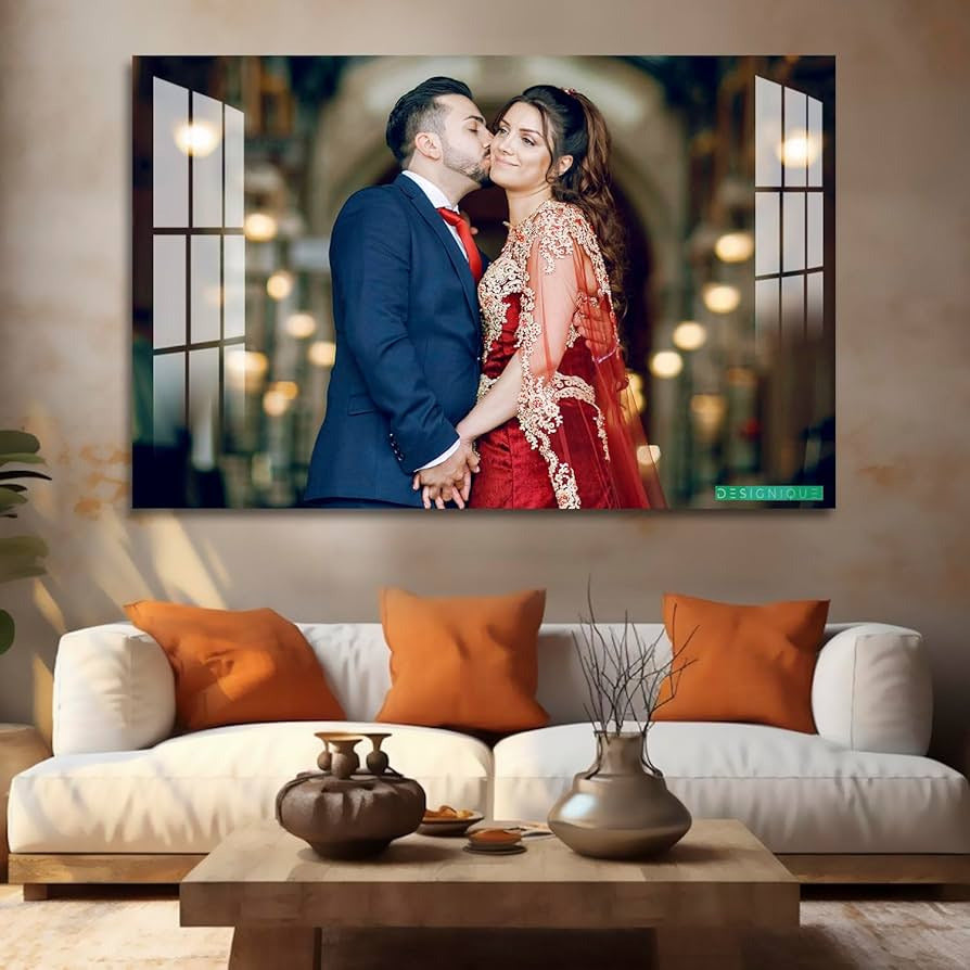 Customised Acrylic Couple Wall Photo 2
