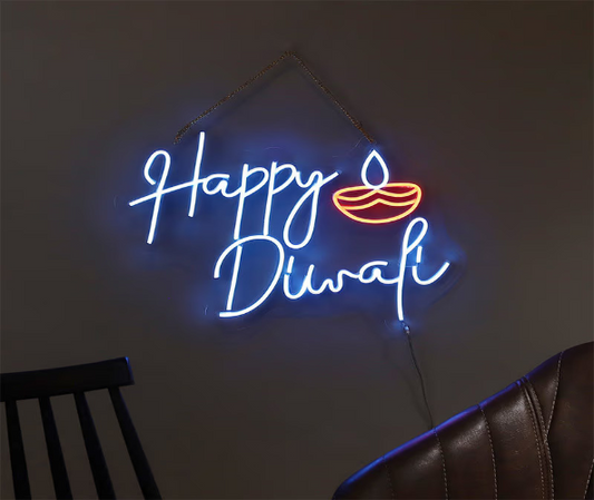 Happy Diwali Neon Sign
