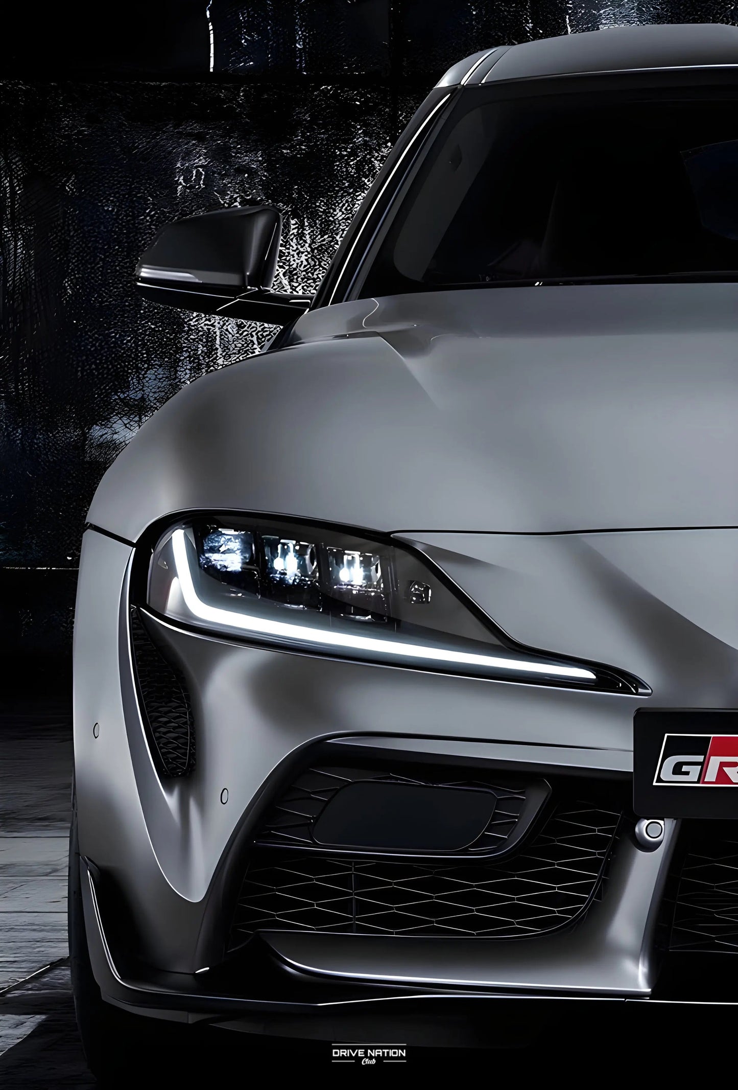 Supra Mk5 NEON Poster (white LED) - Essentials series