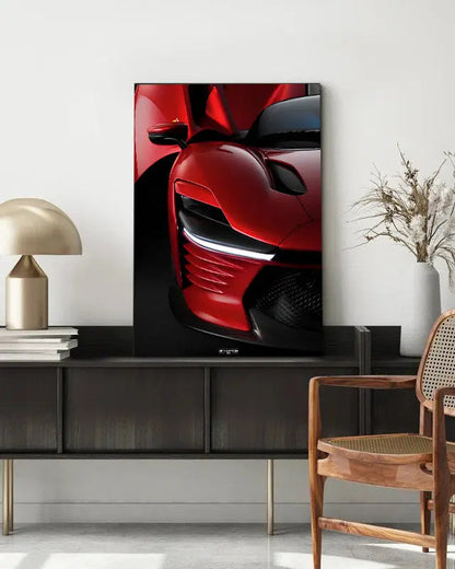 Ferrari Daytona NEON Poster (white LED) - Essentials Series